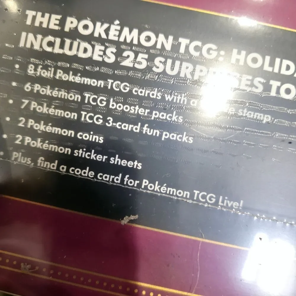 Pokemon Holiday Calendar Trading Cards Stickers And Premier Poke Ball Bundle New